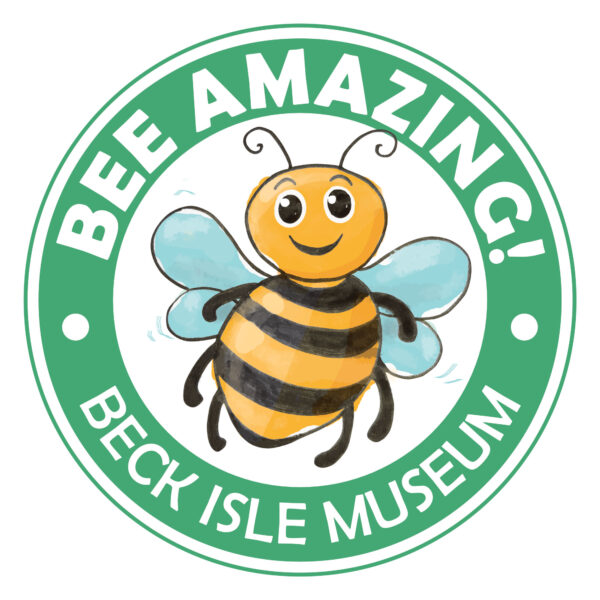 Cartoon bee logo